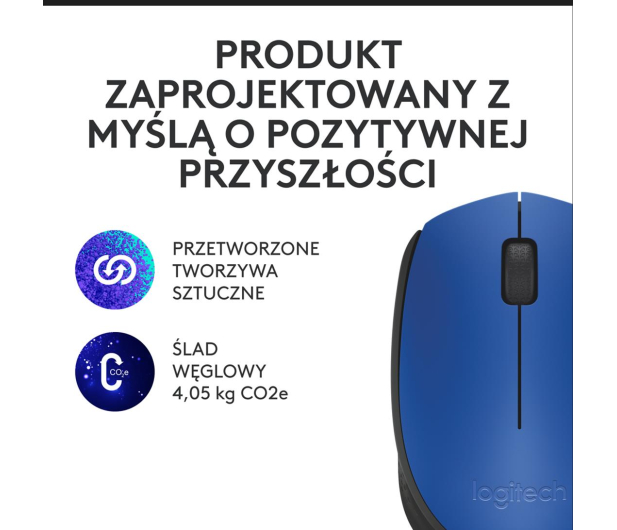 Mysz Logitech M171 wireless niebieska - 285733 - zdjęcie 14